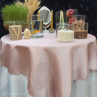 رومیزی ژاگارد 6نفره دایره